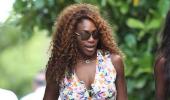 PHOTOS: Serena Williams having fun, but still not satisfied