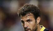 Fabregas dismisses Barcelona exit talk