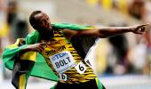 PHOTOS: Bolt clocks 9.77s, regains 100m World crown