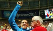 Isinbayeva credits coach for return to World dominance