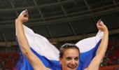 Isinbayeva condemns Green-Tregaro's rainbow gesture