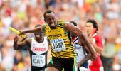 PHOTOS: Bolt completes treble; hosts Russia top medals table