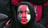 PHOTOS: Afghanistan-Pakistan soccer match bright point in tumultuous history