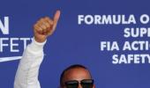 Belgian GP: Hamilton takes fourth pole in a row