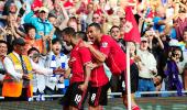 European football PHOTOS: Cardiff upset City; Barca scrape past Malaga