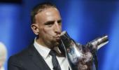 Bayern's Ribery wins UEFA best player award