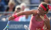 US Open: Azarenka's love affair continues, Wozniacki advances