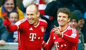 Robben double gives Bayern another win