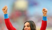 Isinbayeva wins Russian athlete of the year award