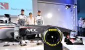 Sauber unveil swanky new car, drivers