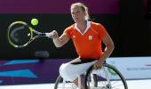 Wheelchair great Vergeer retires after 10 years unbeaten