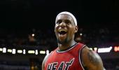 NBA: James' record streak ends as Heat overcome Thunder