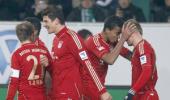 Bayern open 18-point lead with 2-0 win at Wolfsburg