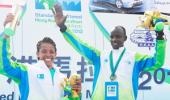 Kenya's Maisei third time lucky in Hong Kong marathon