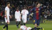 La Liga: Messi completes Barca comeback against Sevilla