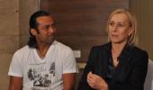 First Look: Paes teams up with Navratilova in Mumbai