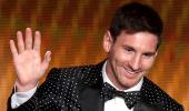 PHOTOS: Messi named world's best player again