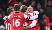 EPL Photos: Arsenal rally to hammer West Ham to shreds