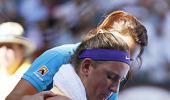 Aus Open: Azarenka's win in injury time-out controversy