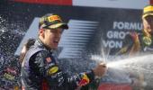 Formula One: Vettel wins incident-packed race at home