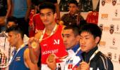 Shiva wins split decision for gold at Asian boxing