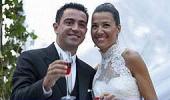 Barcelona's Xavi gets hitched in low-key affair