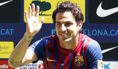 Manchester United make 30m bid for Fabregas