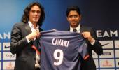 PSG sign Uruguay striker Cavani to five-year deal