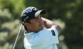 Johnson leads at British Open, India's Kapur tied fourth