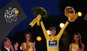 Chris Froome emerges triumphant in 100th Tour de France