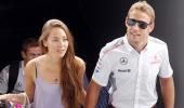 F1 champ Button splits up with wife Jessica