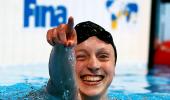 PHOTOS: American teenagers Ledecky, Franklin sizzle at Worlds