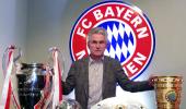 Treble-winning Bayern coach Heynckes takes time out