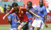 Spain hold on for friendly win over Haiti