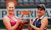 French Open: Makarova, Vesnina win women's doubles title