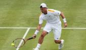 Hewitt too slick for Dimitrov on grass