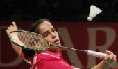 Saina sails into Indonesia Super Series semis