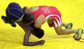 Asian Junior Wrestling: Gold for Mangal