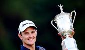 Justin Rose wins first major at U.S. Open