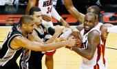 NBA Finals: Miami Heat burn Spurs in overtime