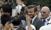 Photos: Beckham mania leaves seven hurt in Shanghai