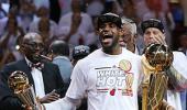 LeBron James named NBA Finals Most Valuable Player