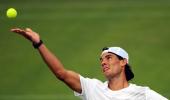 Nadal happy to arrive at Wimbledon on two knees