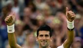 Djokovic, Serena restore calm on Tranquil Thursday