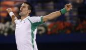 Djokovic overcomes stubborn Del Potro in Dubai