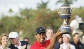 Stricker's generosity helps Tiger to victory
