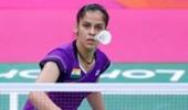 Saina storms into Swiss Open semis