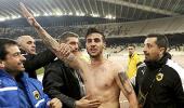 Greek soccer player banned over Nazi salute