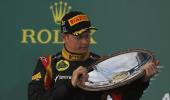 Raikkonen win delivers dream start for Lotus