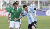 Messi's Argentina slip, Venezuela close to World Cup spot